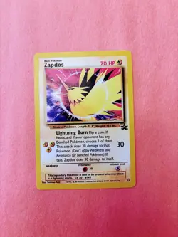Pokemon TCG Zapdos Black Star Promos 23 Regular Promo - Image 1