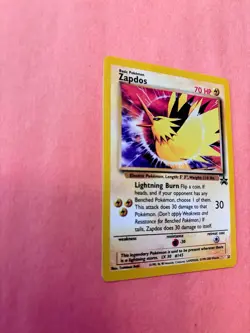 Pokemon TCG Zapdos Black Star Promos 23 Regular Promo - Image 3