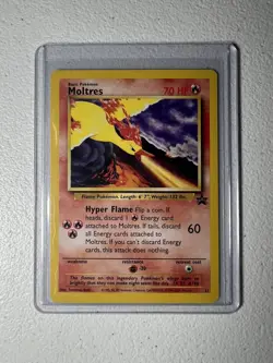 Pokemon TCG Moltres Wizards Black Star Promos 21 Regular Promo Promo - Image 1