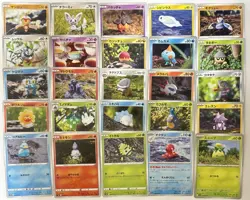 Japanese Yuka Morii pokemon cards full illustration Set of 25 - Image 1