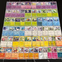 Pokemon Card Tsuruta Saya Illustration Set, 64 Cards, Japanese, Bulk - Image 1
