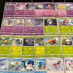 Pokemon Card Tsuruta Saya Illustration Set, 64 Cards, Japanese, Bulk - Image 2