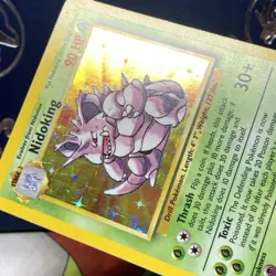 Nidoking 11/102 - Holo Rare Card - Base Set Unlimited - Pokemon TCG NM - Image 5