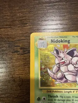 Pokemon TCG - Nidoking 11/102 Rare Holo - Base Set Unlimited - MP/HP - WOTC 1999 - Image 5