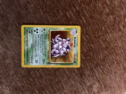 Nidoking 11/102, Base Set Unlimited Holo Rare, 1999 Vintage Pokemon TCG, LP-MP - Image 3