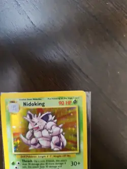 Pokemon TCG Nidoking Base Set 11/102 Holo Unlimited Holo Rare LP/NM - Image 3