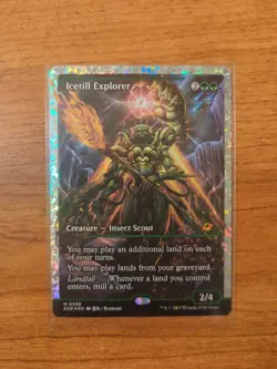 MTG Icetill Explorer (Showcase) (Fracture foil) 388 MINT Edge of Eternities - Image 1