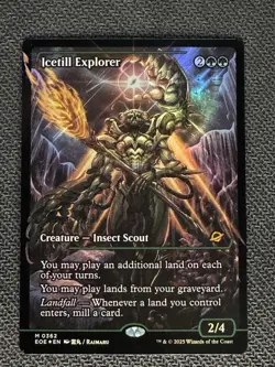 MTG - Icetill Explorer - FOIL Showcase Rare #362 English - Edge of Eternities NM - Image 1