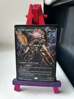 Magic The Gathering MTG Icetill Explorer Foil Showcase Edge Of Eternities Mythic - Image 1