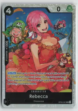 One Piece TCG Rebecca SR OP05-091 Awakening of the New Era English - Image 1