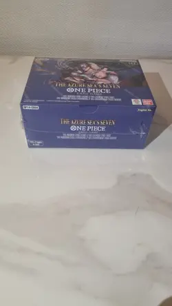 One Piece OP-14 The Azure Sea's Seven Booster Box 24 Packs English Sealed - Image 2