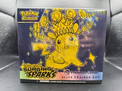 Pokemon TCG Surging Sparks Pokemon Center Elite Trainer Box (ETB) Sealed - Image 1