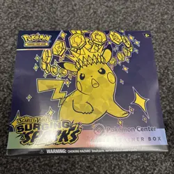 Pokemon TCG - Surging Sparks Pokemon Center - Elite Trainer Box - Sealed ETB - Image 1