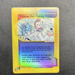 Pokemon Professor Elm's Training Method Expedition 148/165 Reverse Holo - Image 1