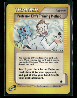 Professor Elm's Training Method 148/165 Expedition Base Set Reverse Holo MP - Image 1