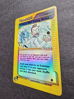Pokemon Expedition Trainer Professor Elms Training Method Reverse Holo 148/165 - Image 3
