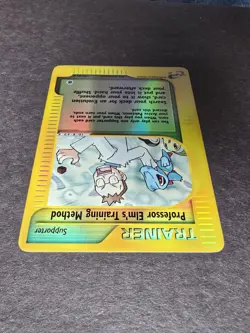 Pokemon Expedition Trainer Professor Elms Training Method Reverse Holo 148/165 - Image 5