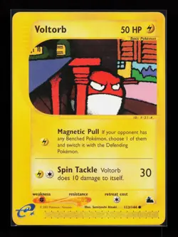 Voltorb 113/144 Common Skyridge Pokemon Card - Image 1
