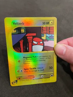 Voltorb 113/144 Skyridge Reverse Holo eReader Pokemon TCG NM - Image 2
