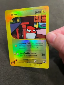 Voltorb 113/144 Skyridge Reverse Holo eReader Pokemon TCG NM - Image 3