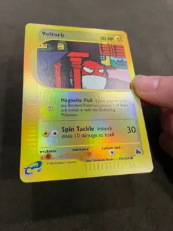 Voltorb 113/144 Skyridge Reverse Holo eReader Pokemon TCG NM - Image 4