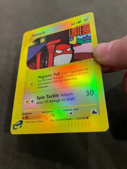 Voltorb 113/144 Skyridge Reverse Holo eReader Pokemon TCG NM - Image 5