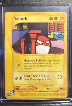 Voltorb 113/144 Skyridge Regular non Holo 2003 - Image 1