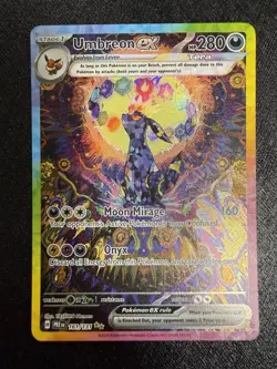 Pokemon TCG Umbreon EX 161/131 Sir Special Illustration Prismatic Evolutions - Image 1