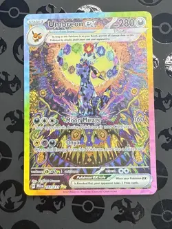 Pokemon TCG Umbreon EX 161/131 Sir Special Illustration Prismatic Evolutions - Image 1