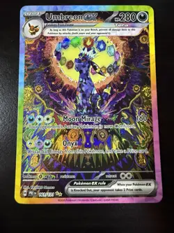 Pokemon TCG Umbreon EX 161/131 Sir Special Illustration Prismatic Evolutions - Image 1