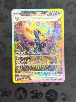 Pokemon TCG Umbreon EX 161/131 Sir Special Illustration Prismatic Evolutions - Image 1
