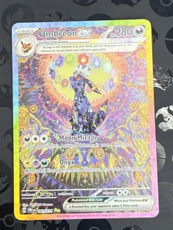 Pokemon TCG Umbreon EX 161/131 Sir Special Illustration Prismatic Evolutions - Image 2