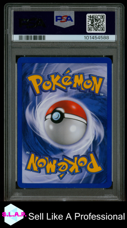 LASCHOKING POKEMON 14 2001 NEO GENESIS/1ST ED. NM-MT GERMAN PSA 8 - Image 2