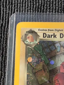 Pokemon TCG Dark Dugtrio Team Rocket 6/82 Holo Rare 1st Edition NM - Image 3