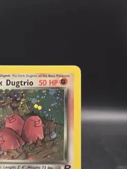 Pokemon TCG Dark Dugtrio 6/82 Team Rocket 1st Edition Holo Rare NM - Image 3