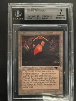 Mishra's Workshop - BGS 7 - Antiquities - Mtg - Image 1