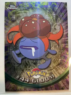 Pokemon 2000 Topps Chrome Gloom TV Animation Series #44 vintage - Image 1