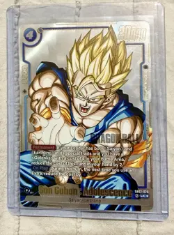 Son Gohan : Adolescence SB02-026 Alternate Art Manga Booster 02 Dragon Ball Card - Image 1