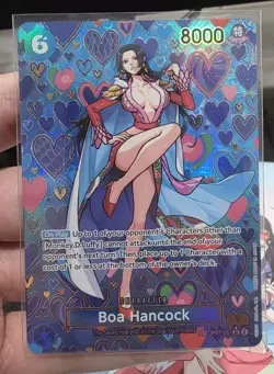 ONE PIECE TCG: Boa Hancock OP07-051 SP Emperors in the New World OP09 ENGLISH - Image 1