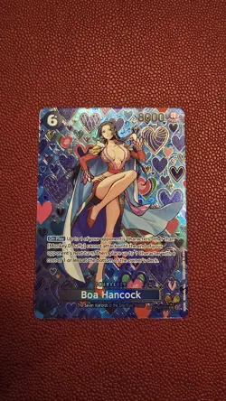 ONE PIECE TCG: Boa Hancock OP07-051 SP Emperors in the New World OP09 ENGLISH - Image 1