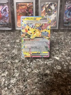 Pikachu ex 57/191 Double Rare Pokemon TCG SV08: Surging Sparks NM - Image 2