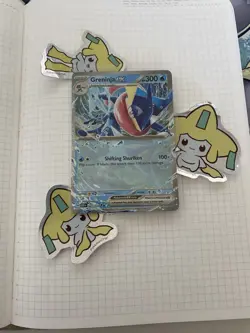 💧 Greninja ex - 041/142 - Double Rare - Stellar Crown - Pokemon TCG Card - Image 1