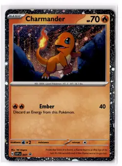 Charmander - (Cosmos Holo) 047 SV: Scarlet & Violet Promo Cards Holo NM - Image 1