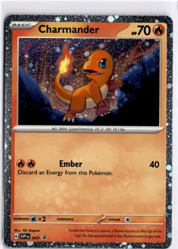 Charmander - (Cosmos Holo) Promo SV: Scarlet & Violet Promo Cards 047 NM - Image 1