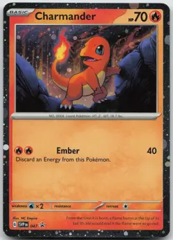 Charmander - (Cosmos Holo) Promo SV: Scarlet & Violet Promo Cards 047 NM - Image 1