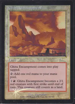 Magic the Gathering - 1 x FOIL Ghitu Encampment (ULG) - Image 1
