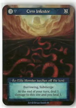 Orm Infestor Sorcery Contested Realm Gothic NM Regular - Image 1