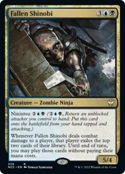 MTG Fallen Shinobi - 338 / English / Near Mint - Image 1