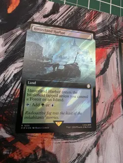 Hinterland Harbor Extended Surge Foil MTG Fallout PIP 1026 NM Unplayed - Image 2