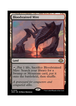 Magic the Gathering MTG MH3 Bloodstained Mire 216 Regular Near Mint - Image 1
